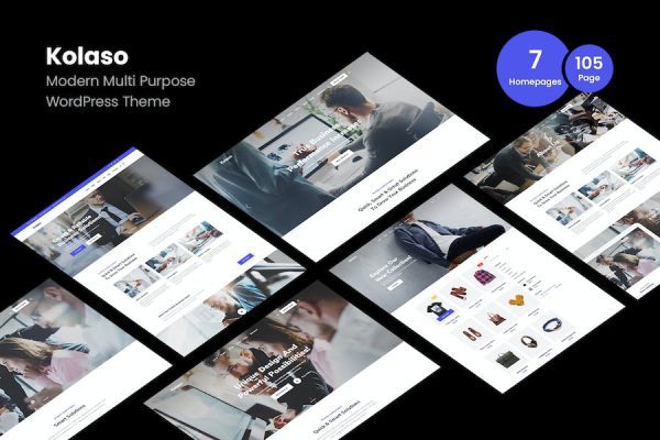 Kolaso - Modern Multi-Purpose WordPress Teması