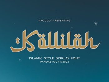 Kolillah - Arabic Font Yazı Tipi