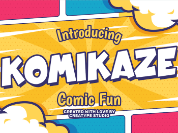 Komikaze Comic Fun Yazı Tipi