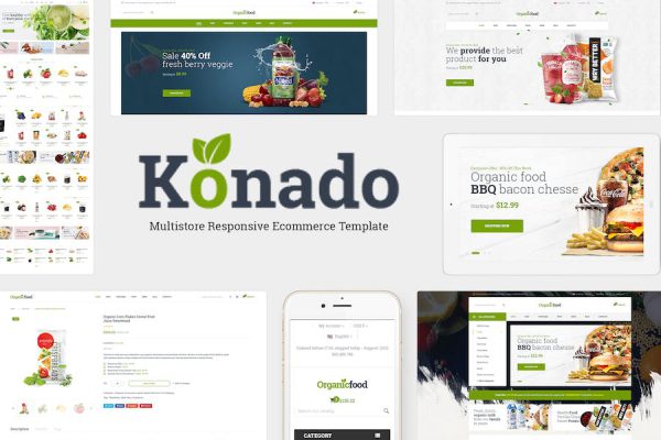 Konado - Organic WooCommerce WordPress Teması