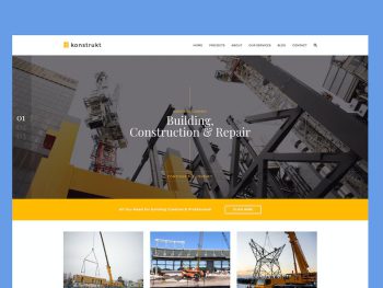 Konstrukt - HTML5 Construction & Building Template Yazı Tipi