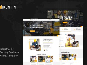 Kontin - Industrial & Factory Business HTML Yazı Tipi