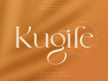 Kugile | Classy Serif Font Yazı Tipi