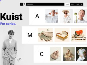 Kuist - Portfolio for Series WordPress Teması