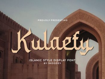 Kulaefy - Islamic Font Yazı Tipi