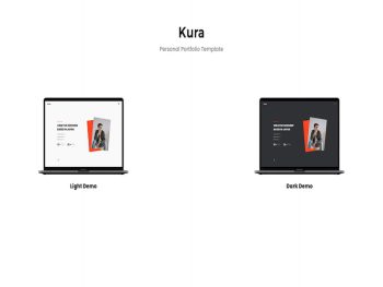 Kura - Personal Portfolio Vuejs Template Yazı Tipi