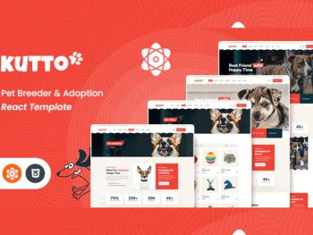 Kutto - Pet Breeder & Adoption ReactJs Template Yazı Tipi