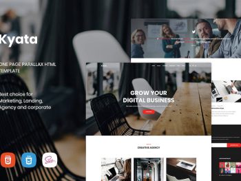 Kyata | One Page Parallax HTML5 Template Yazı Tipi