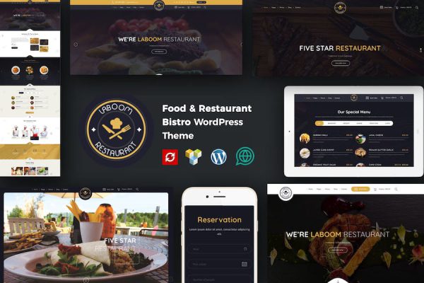La Boom - Food & Restaurant Bistro WordPress Teması