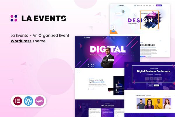 La Evento - An Organized Event WordPress Teması