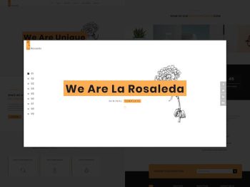 La Rosaleda - Creative HTML Template Yazı Tipi