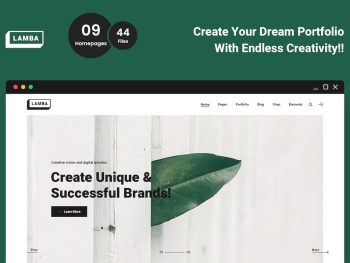 Lamba - Creative Portfolio & Agency HTML5 Template Yazı Tipi