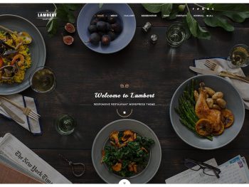 Lambert - Restaurant / Cafe / Pub WordPress Teması