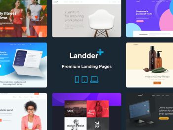 Landder+ – Lead Generation HTML Landing Pages Yazı Tipi