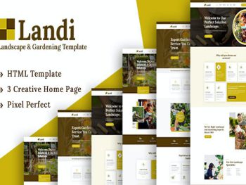 Landi - Landscape Gardening HTML Template Yazı Tipi