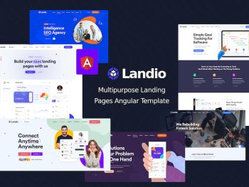 Landio - Landing Page Angular Template Yazı Tipi