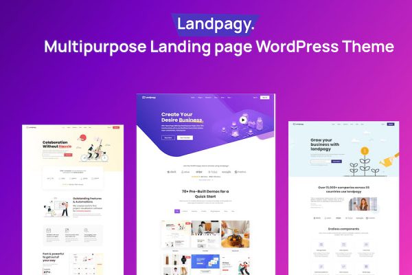 Landpagy - Saas Landing WordPress Teması