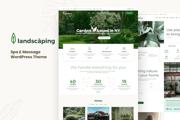 Landscaping - Garden Landscaper WordPress Teması