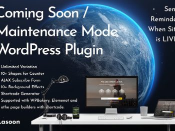 Lasoon - Coming Soon WordPress Plugin WordPress Eklentisi