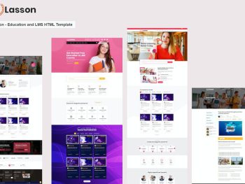 Lasson - Education and LMS HTML Template Yazı Tipi
