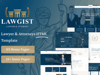 Lawgist – Attorney & Lawyers HTML Template Yazı Tipi