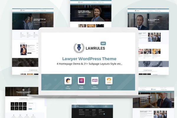 Lawrules - Lawyer WordPress Teması