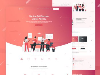 LeLand - Isometric Business HTML Landing Page Yazı Tipi