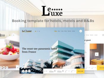 LeLuxe - Booking Hotel HTML Site Template Yazı Tipi