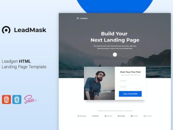 LeadMask - Leadgen HTML Landing Page Template Yazı Tipi
