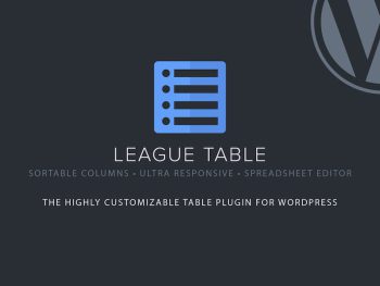 League Table WordPress Eklentisi
