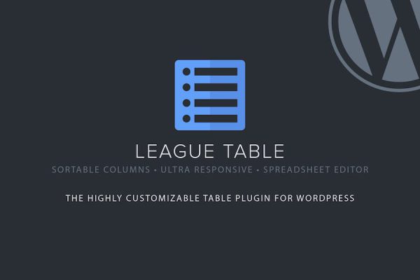 League Table WordPress Eklentisi