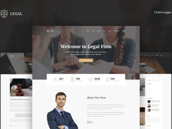 Legal - Law Firm OnePage HTML Template Yazı Tipi