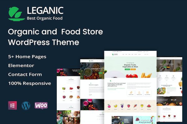 Leganic - Organic and Food Store WordPress Teması