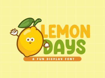 Lemon Days Yazı Tipi