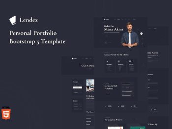 Lendex - Personal Portfolio Bootstrap 5 Template Yazı Tipi