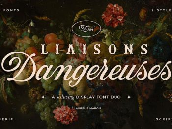 Les Liaisons Dangereuses Font Duo Yazı Tipi