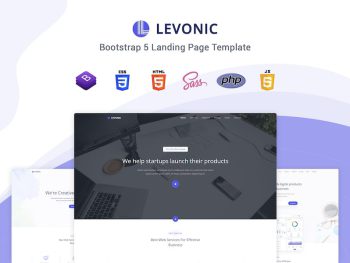 Levonic - Bootstrap 5 Landing Page Template Yazı Tipi