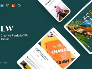 Lewis - Creative Portfolio WordPress Teması