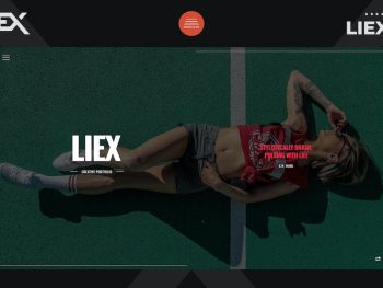 Liex - Creative One Page Portfolio Template Yazı Tipi