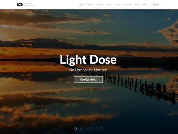LightDose — Flat&Minimal Responsive HTML Template Yazı Tipi