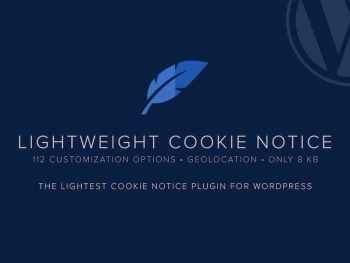 Lightweight Cookie Notice WordPress Eklentisi