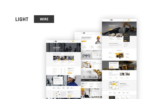 Lightwire WordPress Teması