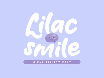 Lilac Smile Yazı Tipi