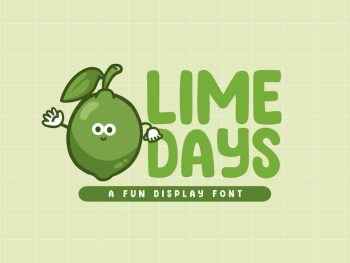 Lime Days Yazı Tipi