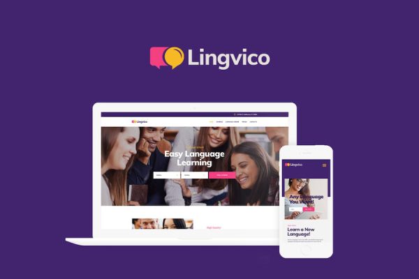 Lingvico WordPress Teması