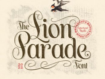 Lion Parade Yazı Tipi