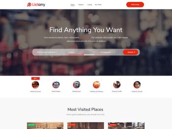 Listany - Directory and Listings PSD Template Yazı Tipi