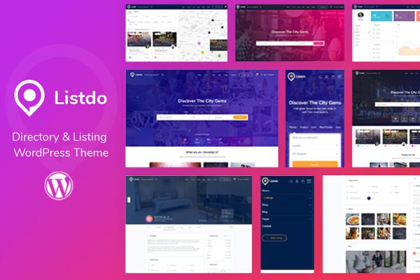 Listdo - Directory Listing WordPress Teması