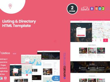 Listico - Listing & Directory HTML Template Yazı Tipi