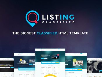 Listing - Classified Ads Directory HTML Template Yazı Tipi